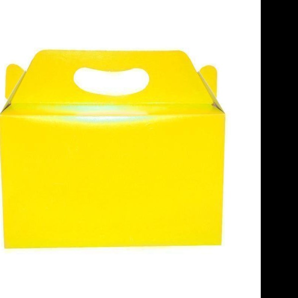 CAJA LONCHERA AMARILLO GOSTECH 19X11X8.5 CM. E.10
